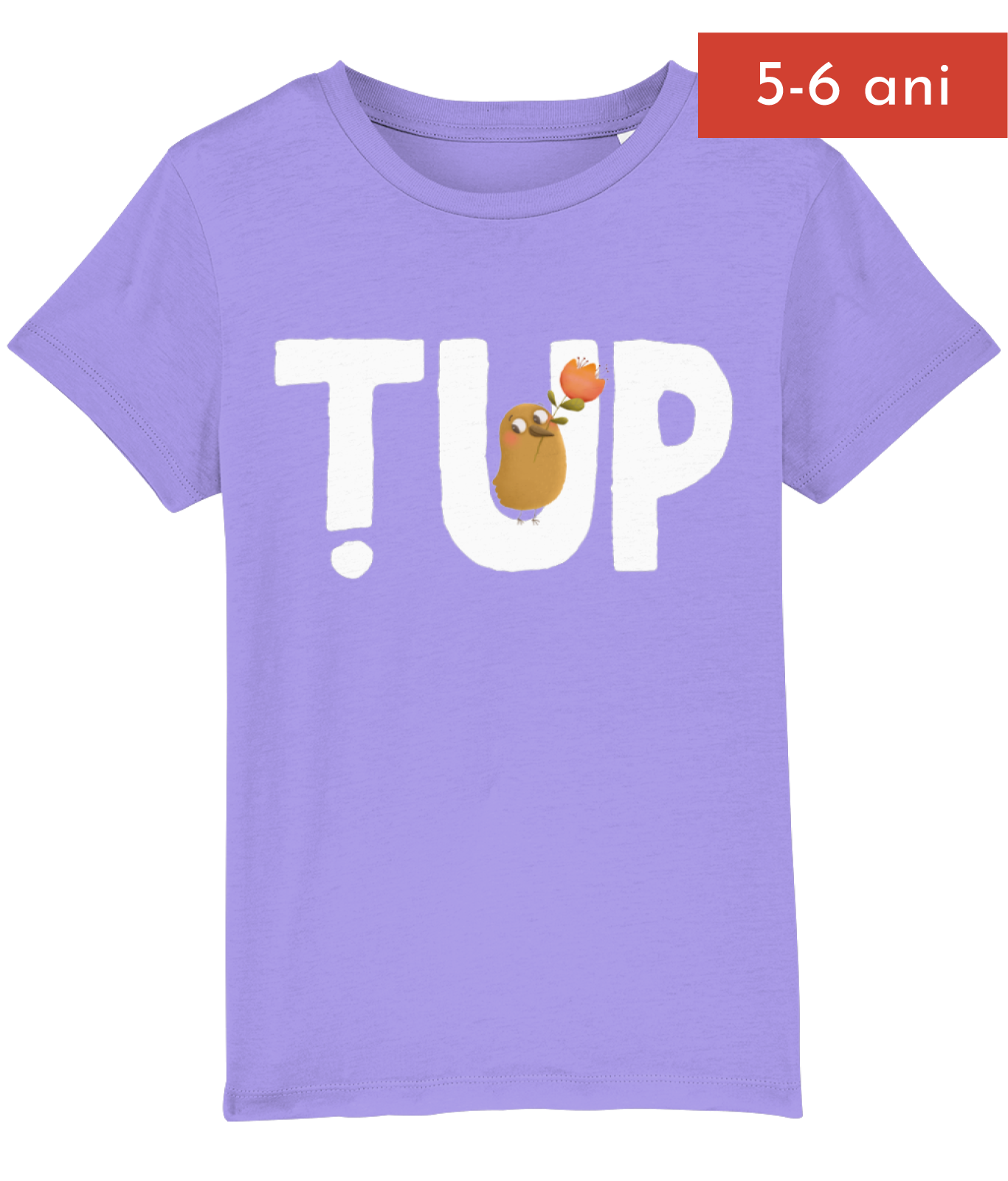 Tricou Țup mov 5-6 ani